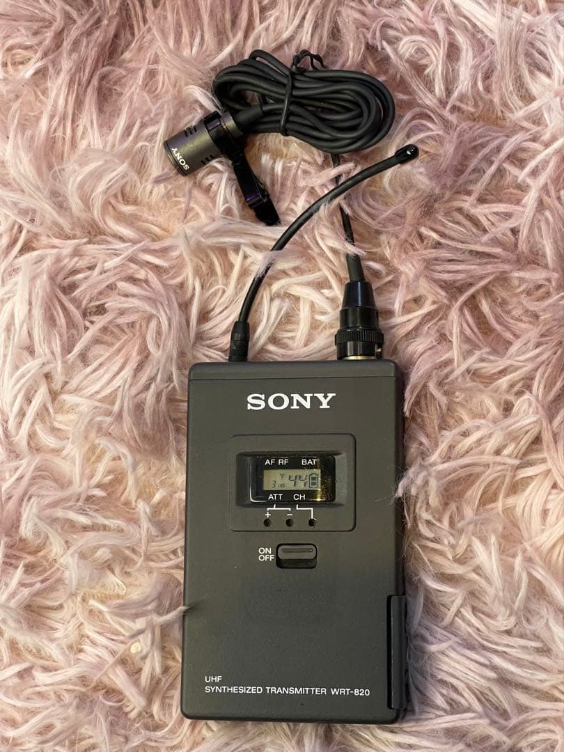 SONY 業務用B帯ワイヤレスマイク 6波セット (ハンド3本/ピン3本