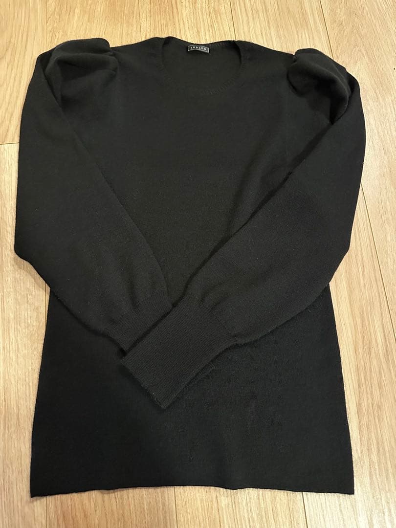 LUDLOW ラドロー カシミア ニット パフスリーブ - メルカリ