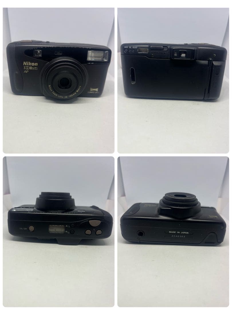 コンパクトフィルムカメラ 7台セット 通電確認済 一部ジャンク品も有