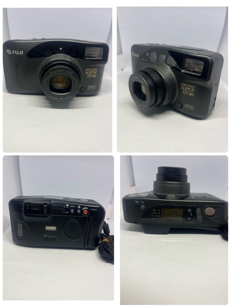 コンパクトフィルムカメラ 7台セット 通電確認済 一部ジャンク品も有