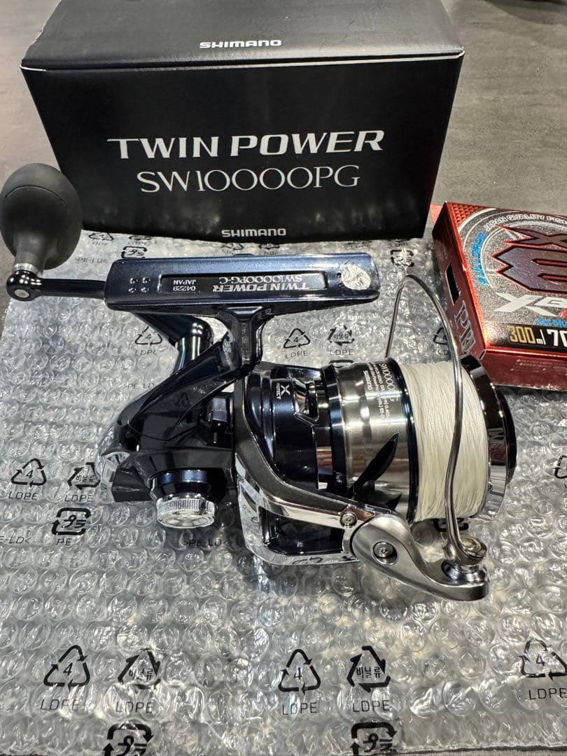 SHIMANO TWIN POWER SW10000PG 中古極上品 - メルカリ