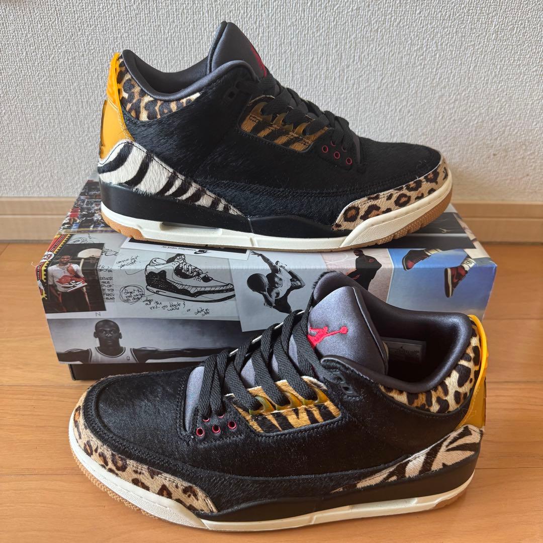 極美品⭐️27.5⭐️Nike Air Jordan 3 Retro SE アニマル - メルカリ