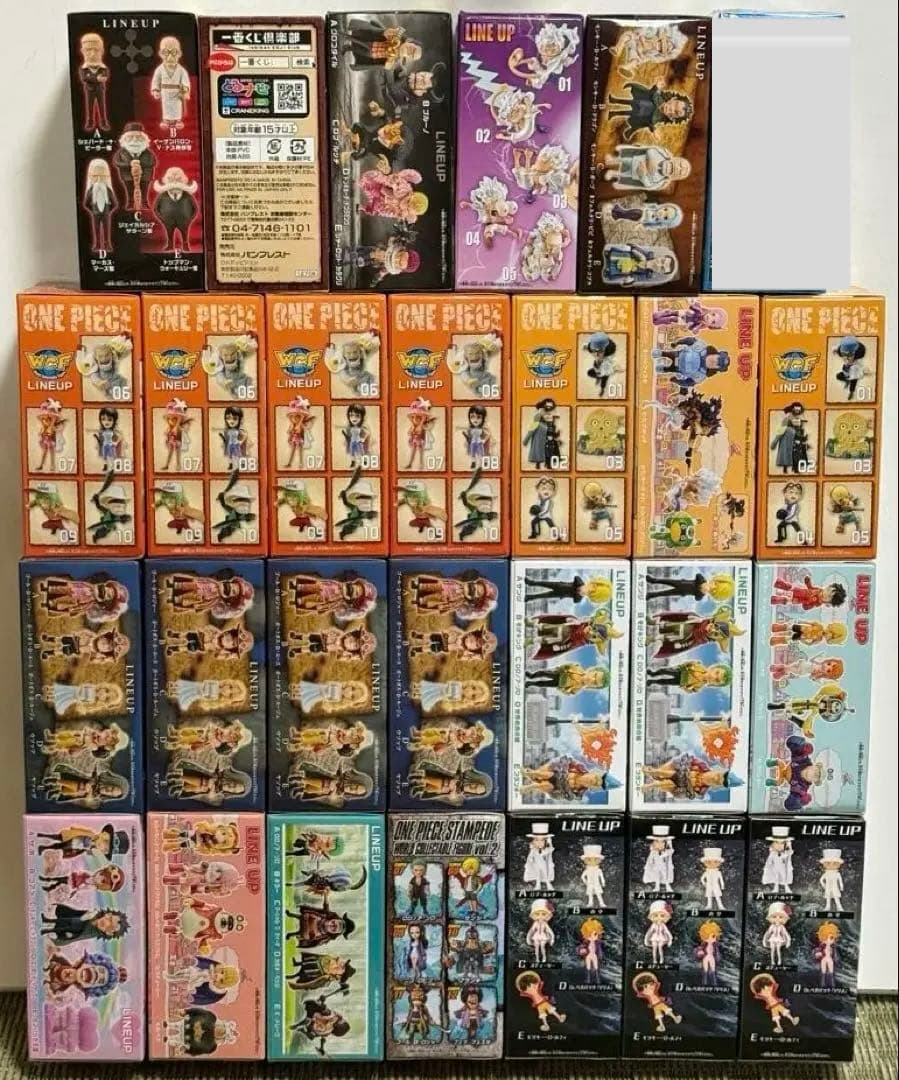 ワンピース ワールドコレクタブルフィギュア まとめ売り