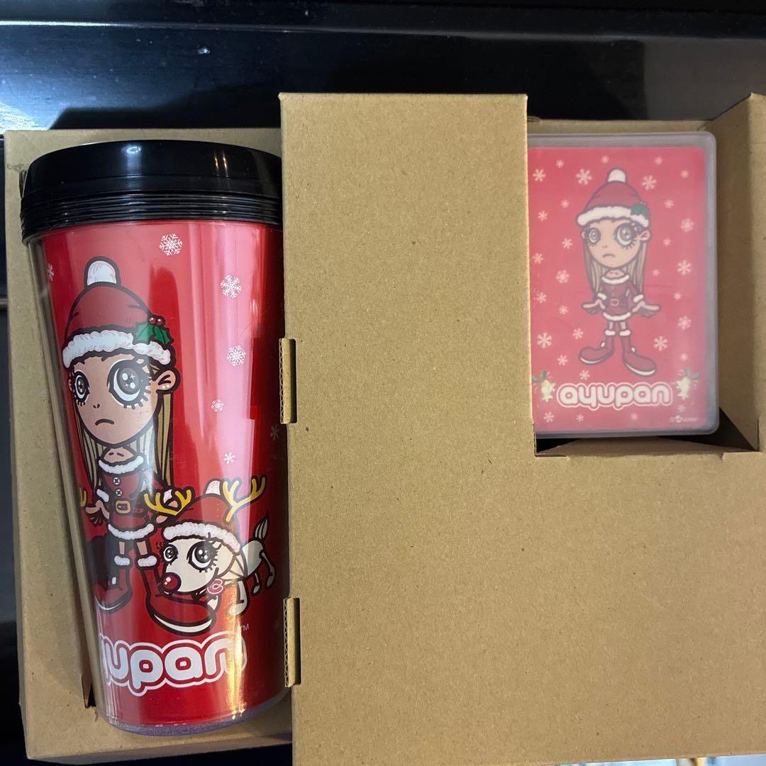 浜崎あゆみ　ayupan クリスマスギフトセット　タンブラートランプパズルCD