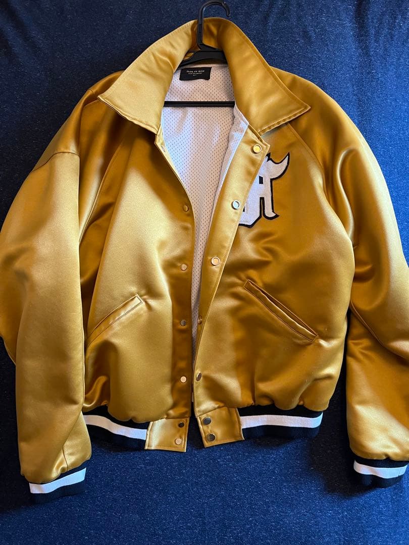 【Lサイズ】 FEAR OF GOD ベースボール ジャケットTAKUYA∞着用 Lサイズ】 FEAR OF GOD ベースボール ジャケットTAKUYA∞着用