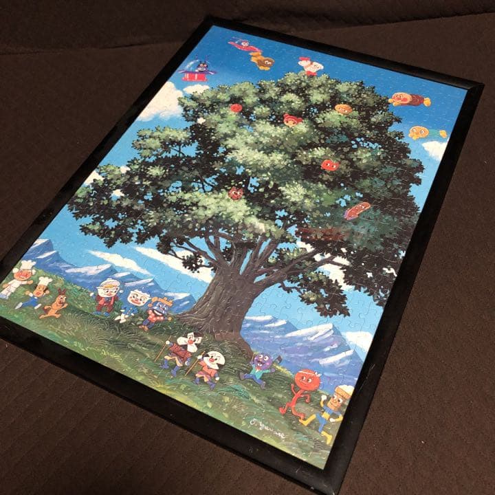 アンパンマン 500ピース パズル 完成品　　　　　　　上