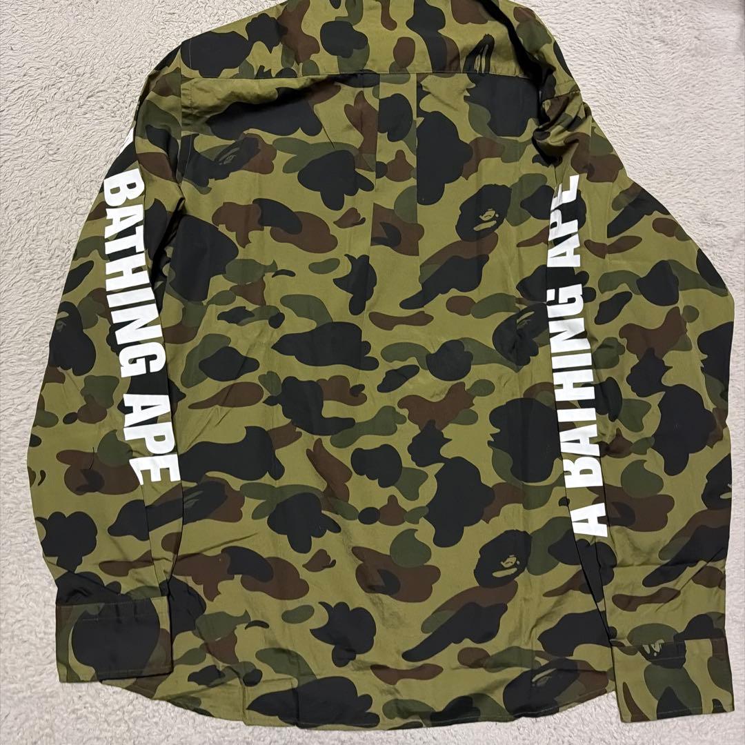 A BATHING APE BAPE 1st Camo 長袖シャツ XL 迷彩 - メルカリ