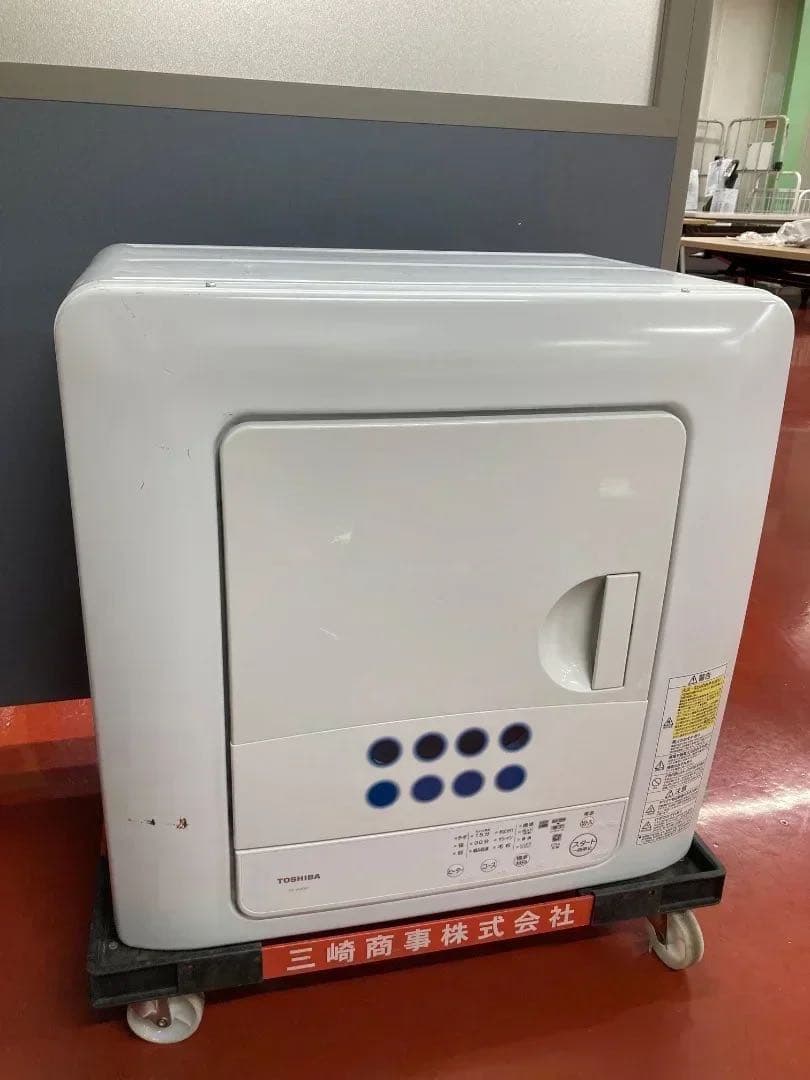 TOSHIBA 衣類乾燥機 ED-458 2021年製 4.5kg