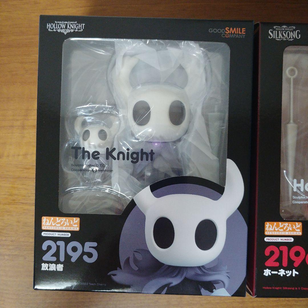 ねんどろいど ホロウナイト 放浪者+ホロウナイト シルクソング