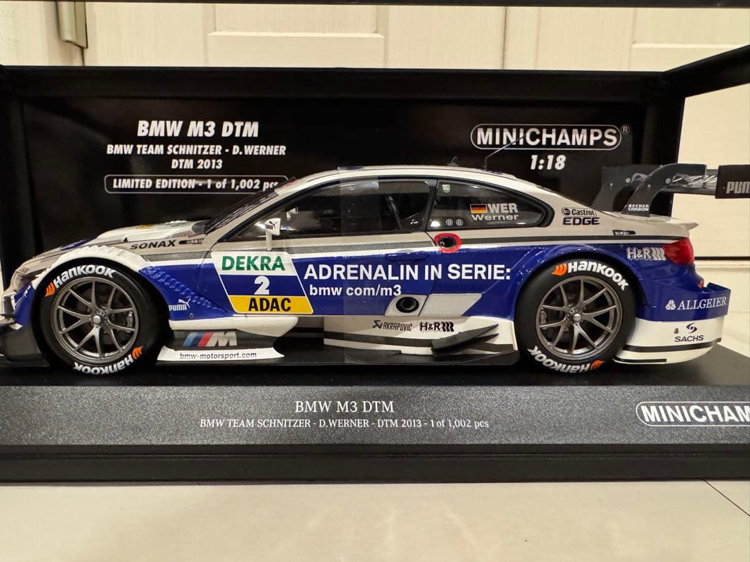 BMW M3 E92 DTM 2013 シュナイツァー ミニチャンプス 1/18 - メルカリ