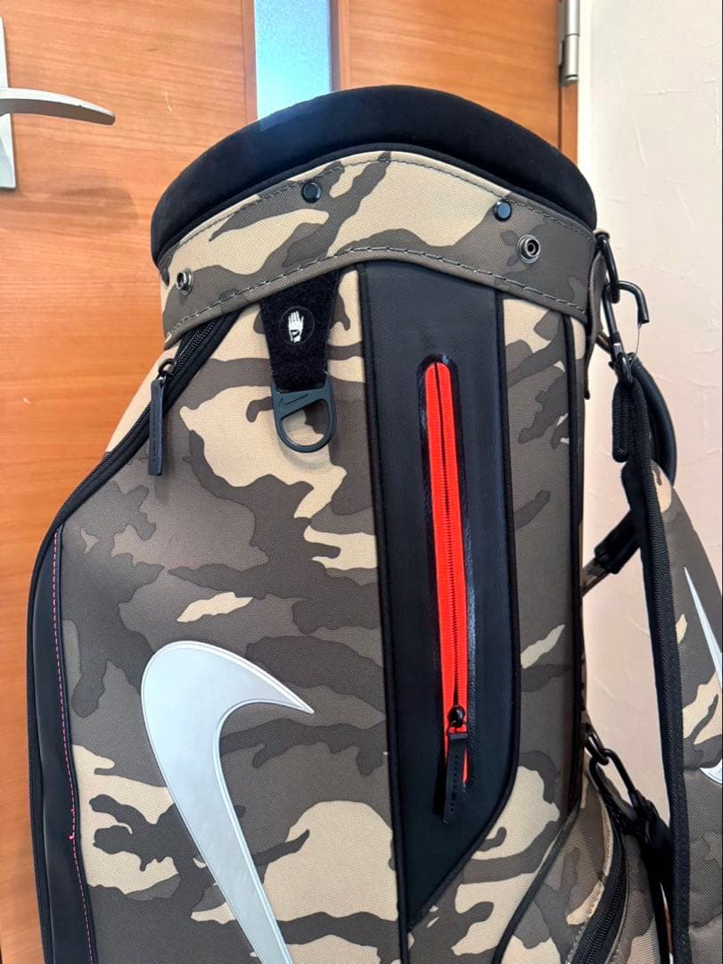 美品 即完売 ナイキ NIKE 迷彩 カモ キャディバッグ スポーツカート