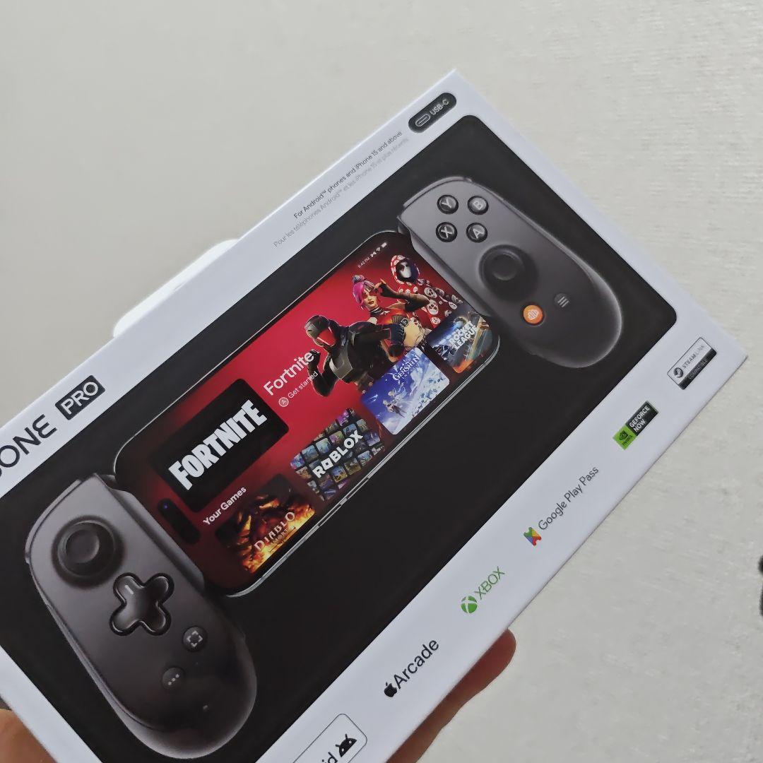 Backbone Pro 新製品　スマホ/PC対応コントローラー　ケース付 スマホ、PC、TV、VRで使える次世代ゲームコントローラー「Backbone Pro