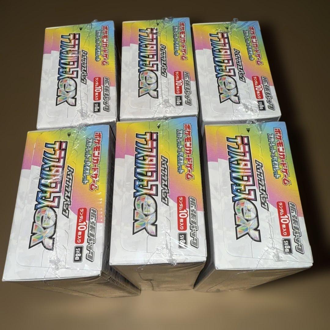 テラスタルフェス　6BOX シュリンク付