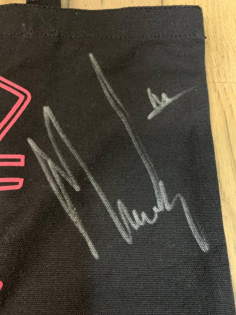 KORN 直筆サイン入りトート 本物