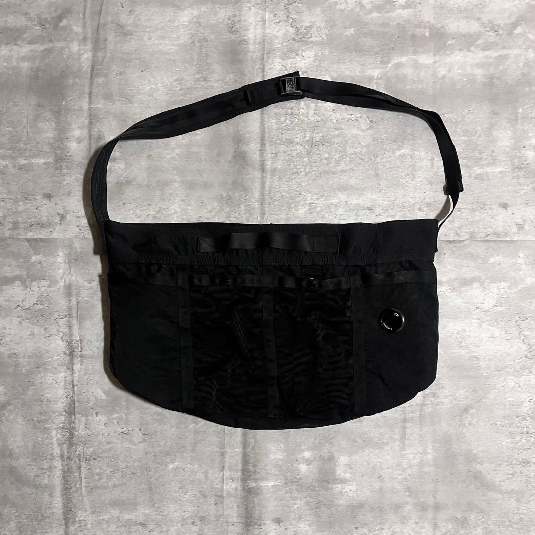 C.P.COMPANY NYLON B メッセンジャーバッグ y2k 黒 シティ フィールドフォース タイミングマスター スウィングパートナー（別売