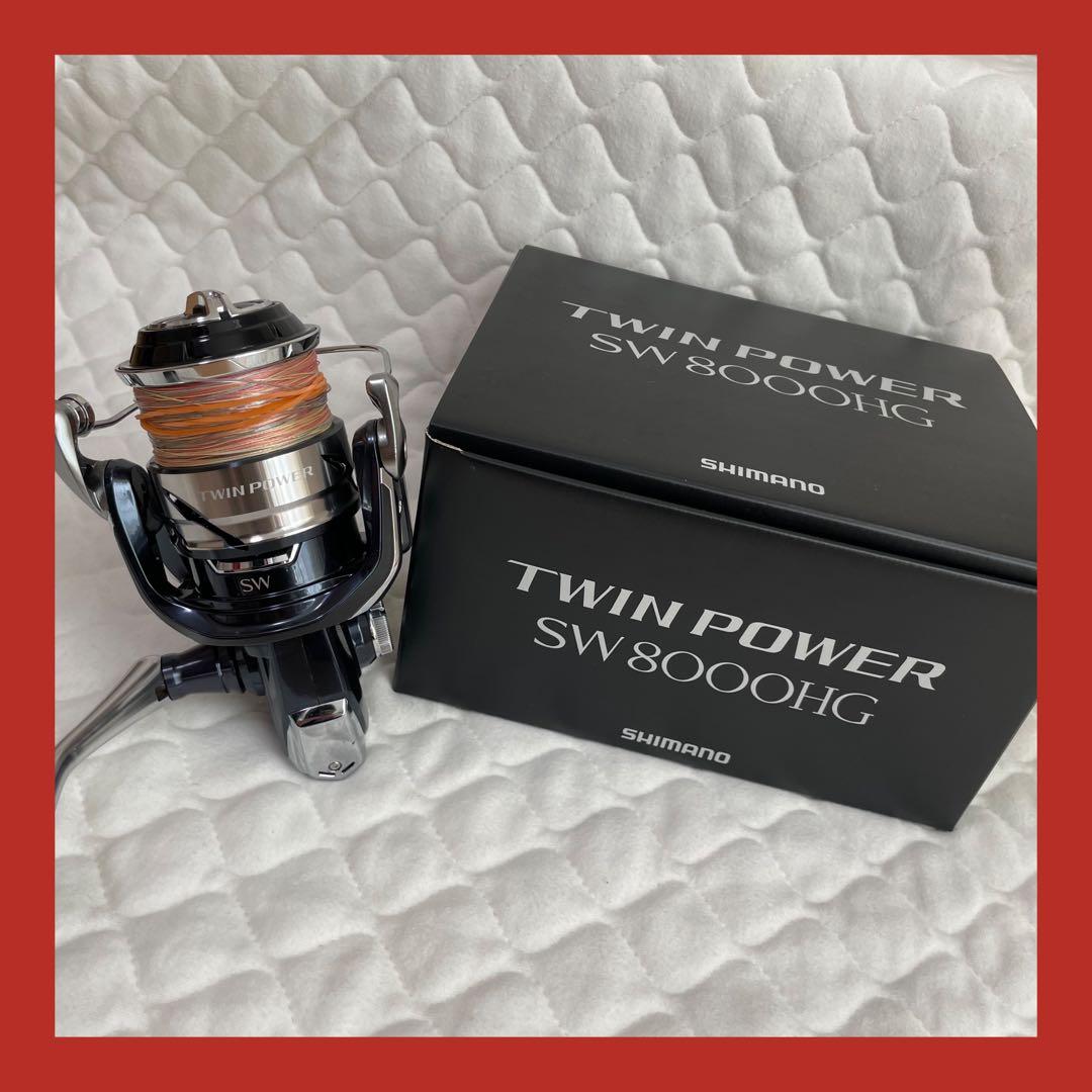 シマノ ツインパワー 21SW8000HG スピニングリール リール シマノ（SHIMANO） 21 ツインパワー SW 8000HG (2021年モデル