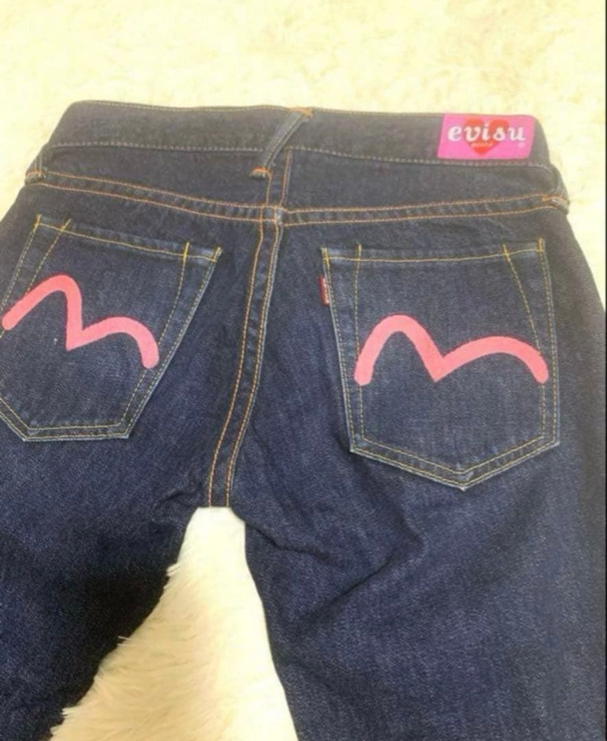 【貴重】EVISU donna ローライズパンツ