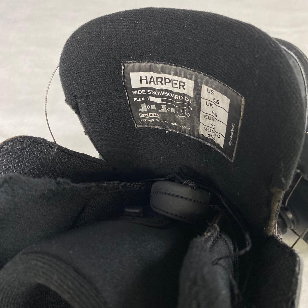 スノーボードブーツ　RIDE ライド　HARPER BOA 25.5cm