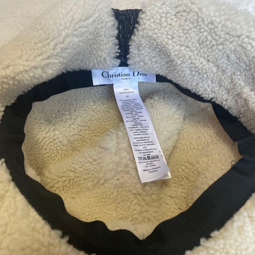 帽子 \"SPECIAL\" Christian Dior flight cap