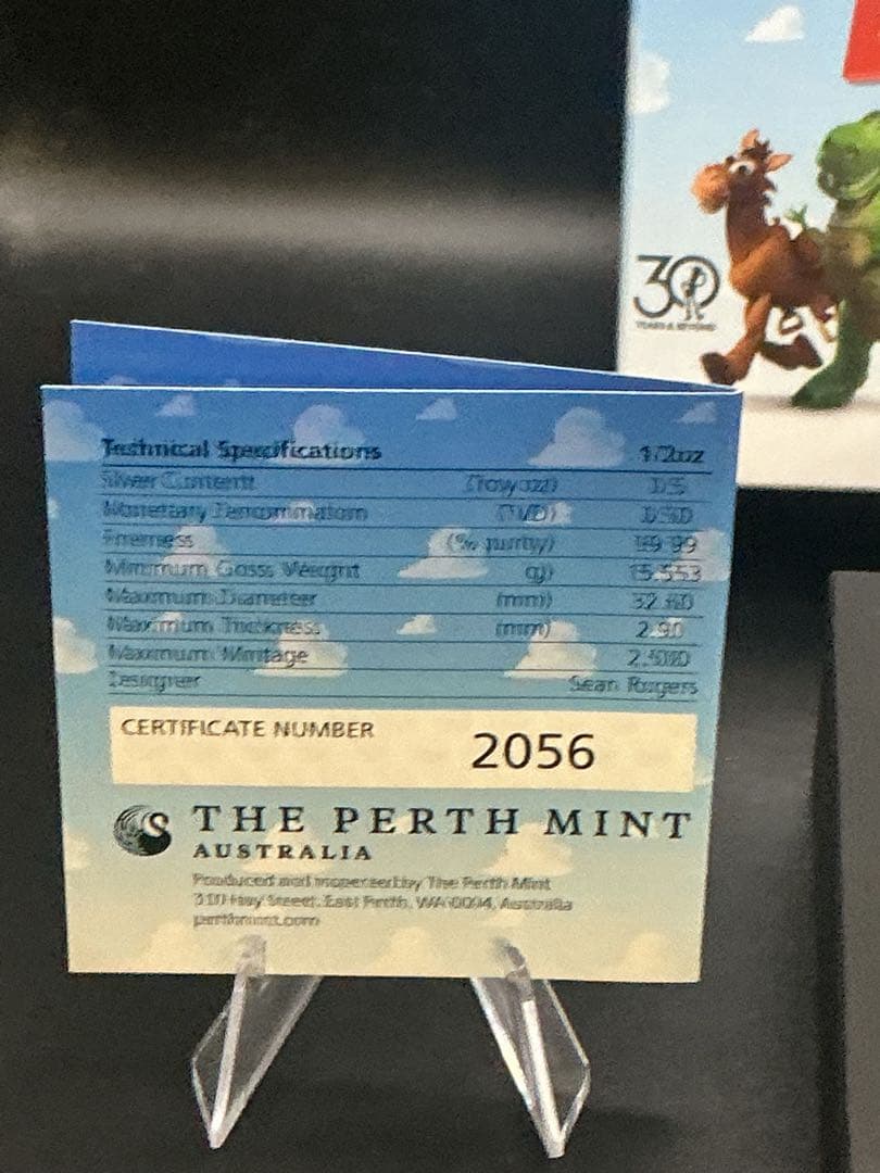 2025年トイ・スオーリー30周年記念 プルーフ銀貨 - メルカリ