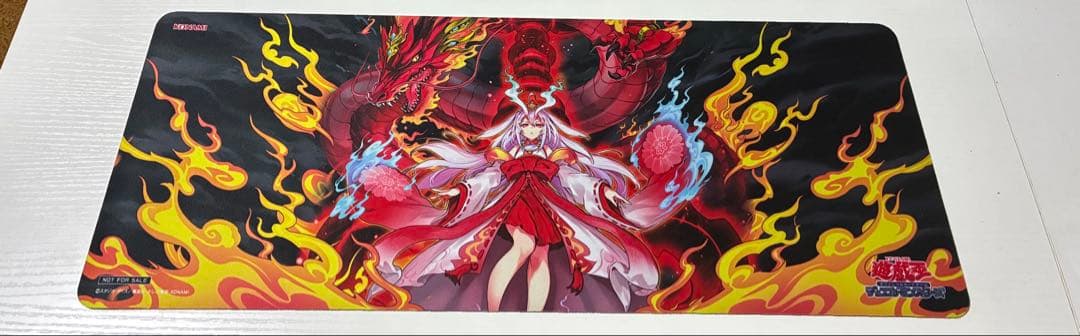 遊戯王　倶利伽羅天童　ハーフプレイマット 遊戯王】 プレイマット 倶利伽羅天童 (WCQREGIONAL2023)(袋なし