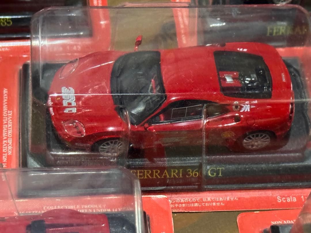 Ferrari 328 GTS 1985 等々含むミニカー 10台セット