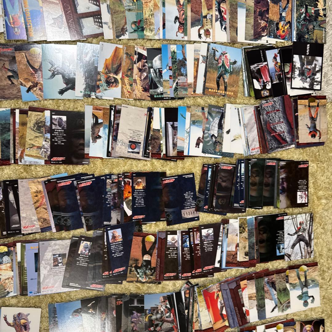 仮面ライダー アマダ トレーディングコレクション 600枚以上【5486