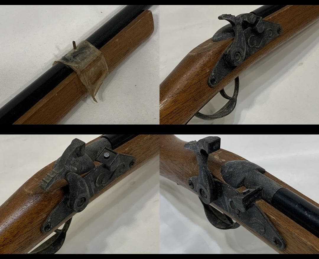 MARUSHIN マルシン 古式銃 1891 木製ストック 発火式モデルガン - メルカリ