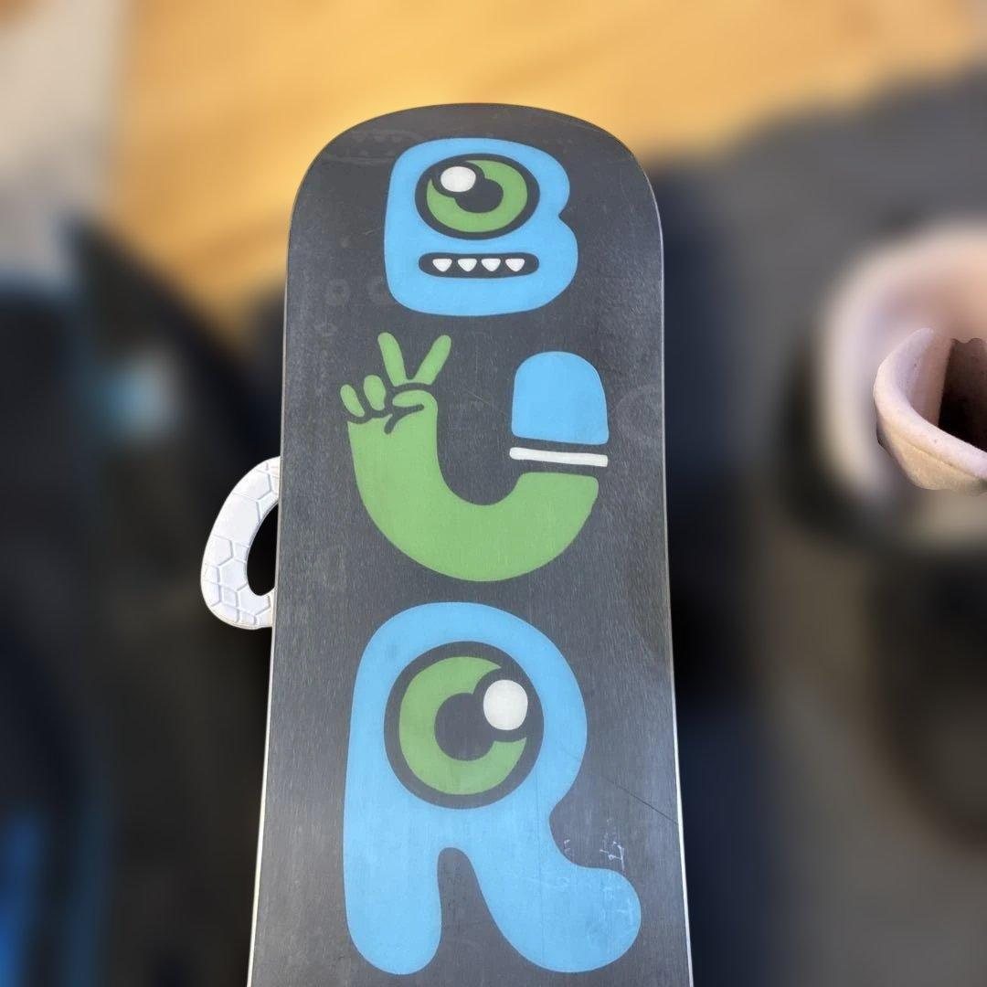 バートン チョッパー 130センチ フルスノーボードセット ブーツ23.5