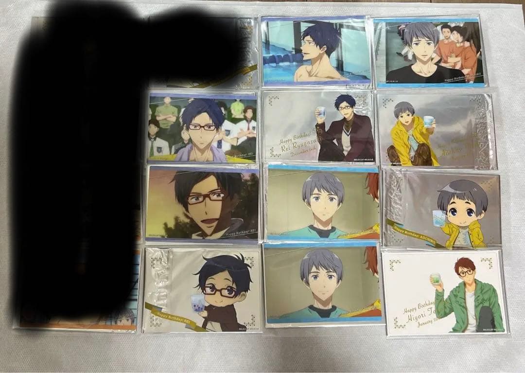 Free! Birthday クリアカード くじ グッズ