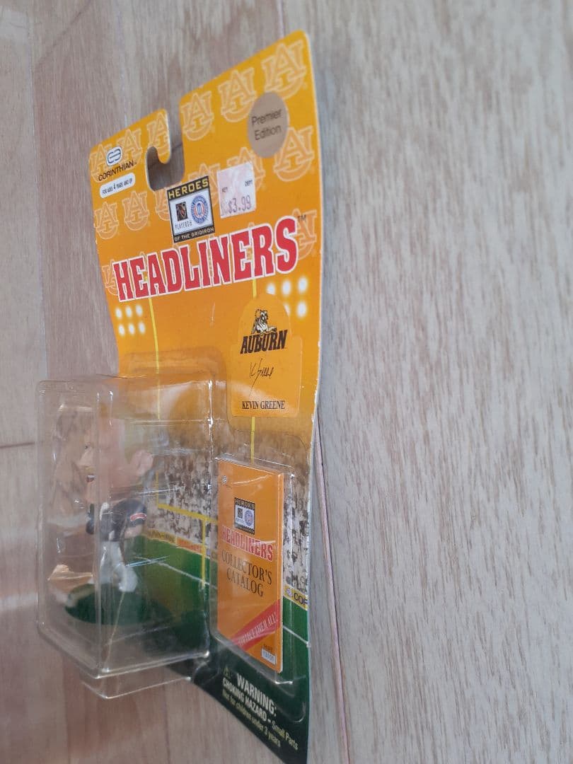 未開封 ケビン・グリーン コリンシアン NFL フィギュア ヘッド