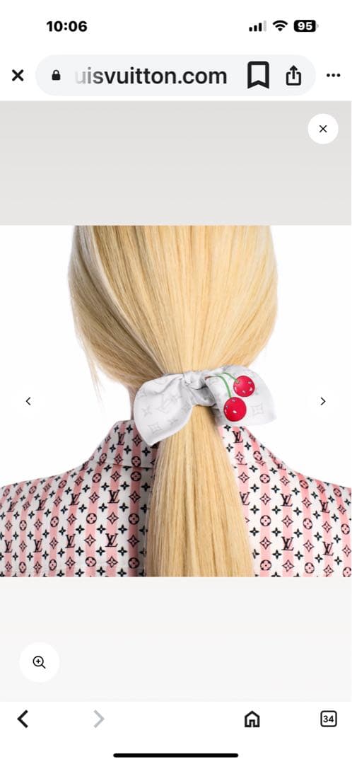 LOUIS VUITTON 村上隆 ヘアゴム・シュシュ - メルカリ