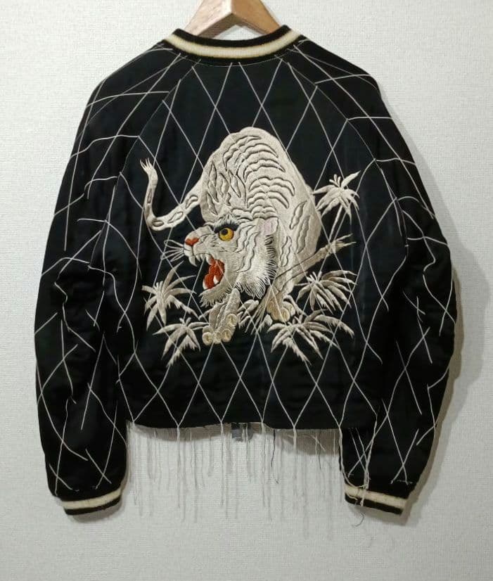 テーラー東洋×Sasquatchfabrix. 港商 リバーシブル スカジャン 中古・古着通販】SASQUATCHfabrix. (サスクワッチファブリックス