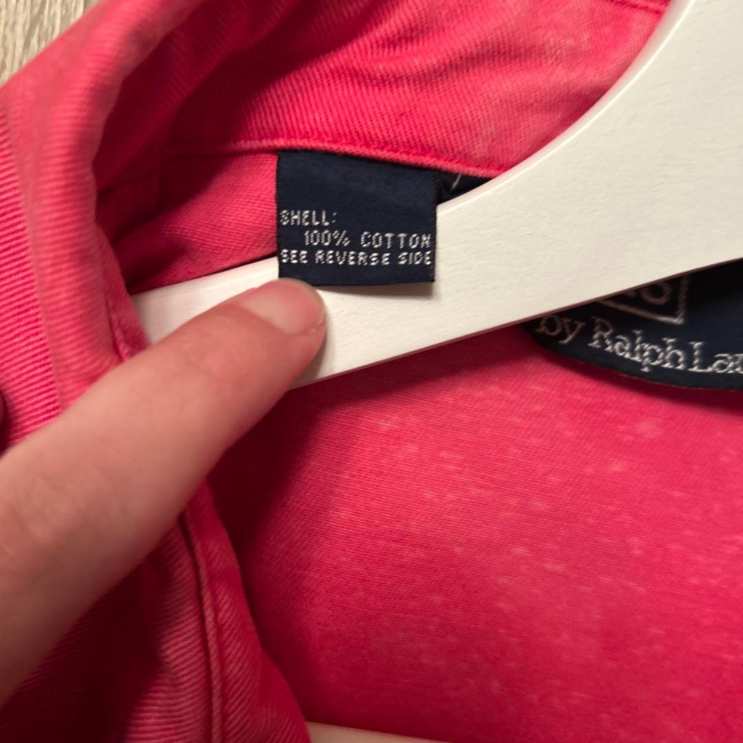 90s ラルフローレンスイングトップ 鬼フェードサーモンピンク - メルカリ