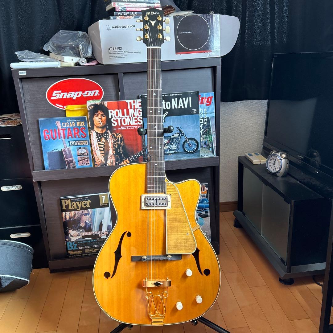 k.yairi ヤイリP- 2 カスタム　フルアコギターGRETSCH グレッチ K.YAIRI／PY-2｜NEW GEAR SOUND CHECK featuring Seiji Igusa - 2025