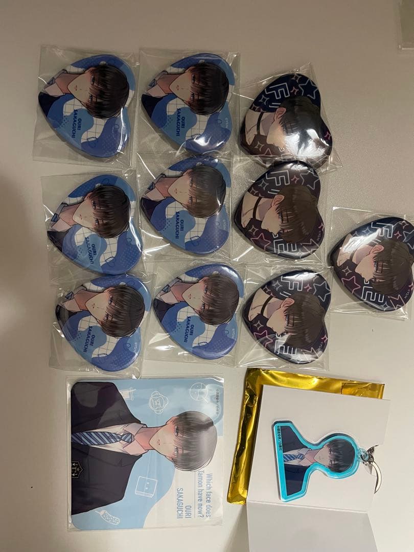 眞*鳥様 坂口桜利缶バッジ、コースター、アクキー CYBER STAR / Talent