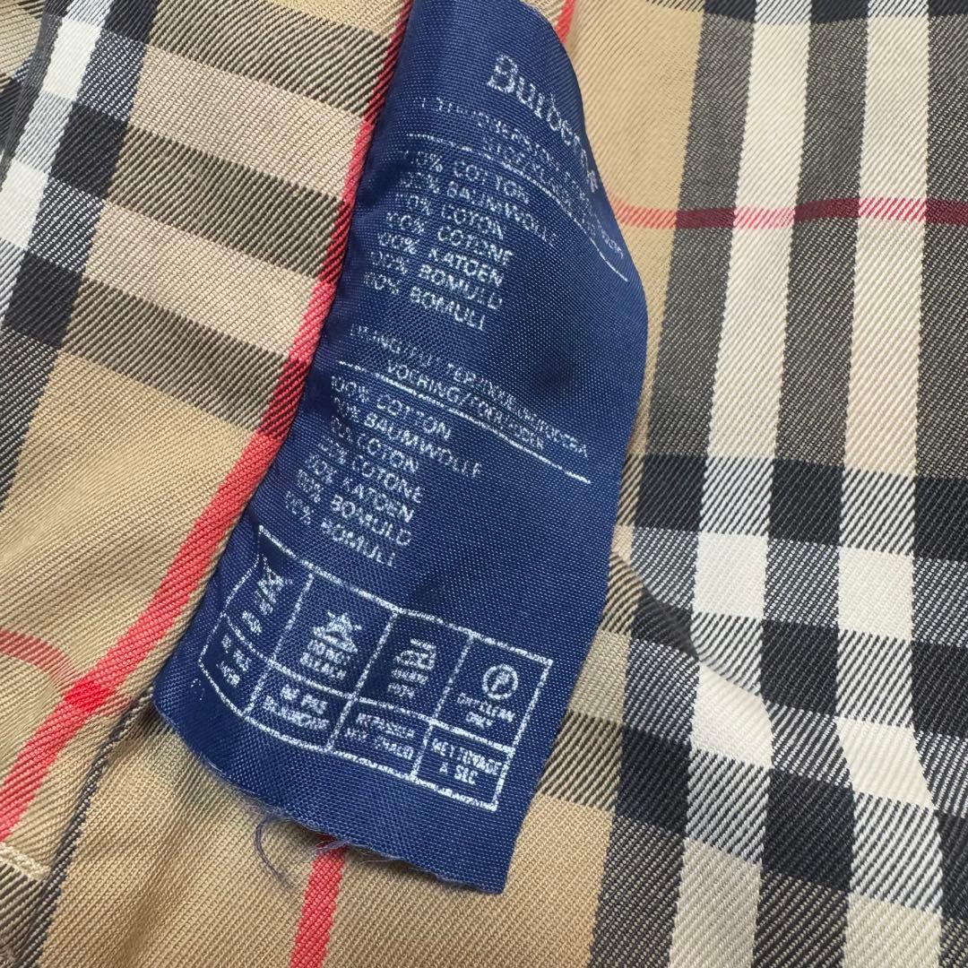 超希少】バーバリー 一枚袖 コットン100% ステンカラーコート