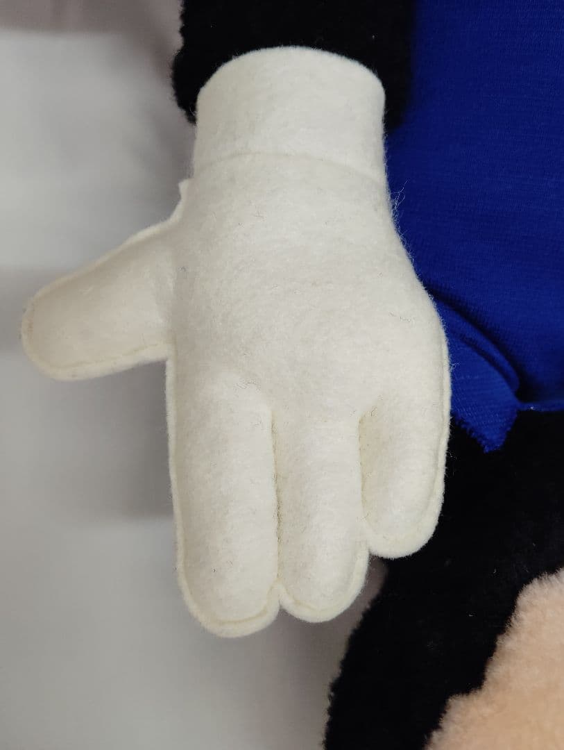 東京ディズニーランド　ビッグバッドウルフ　ぬいぐるみ　レトロ