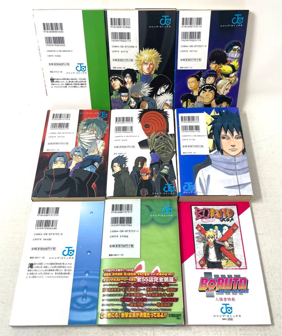 ナルトNARUTO 全巻セット 1〜72巻＋関連本9冊 岸本斉史
