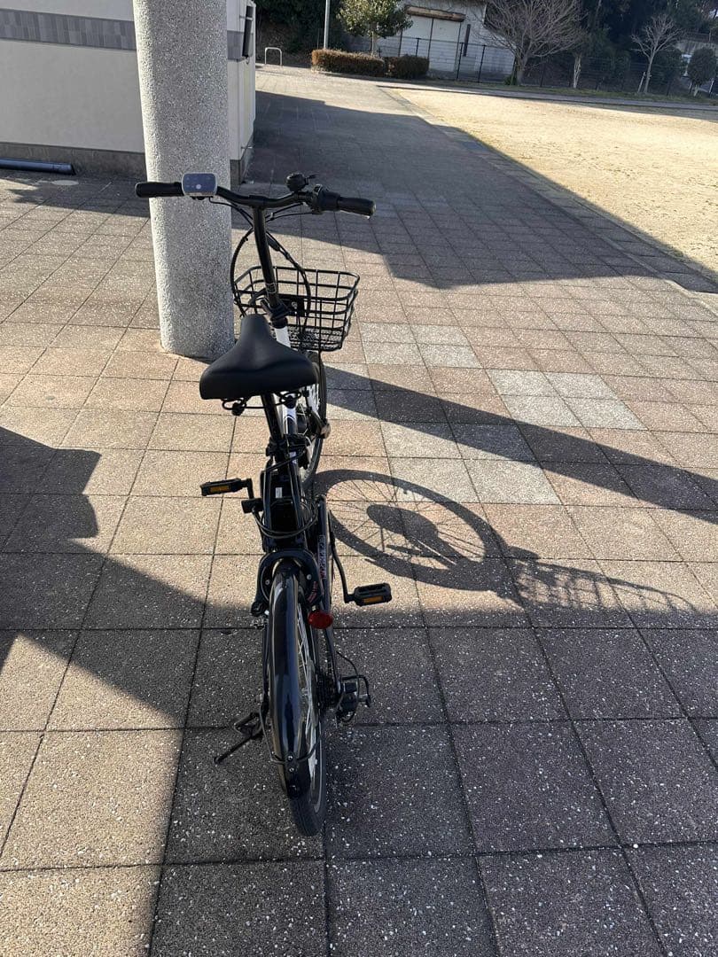 PETTECH 折りたたみ自転車 ホワイト/ブラック - メルカリ