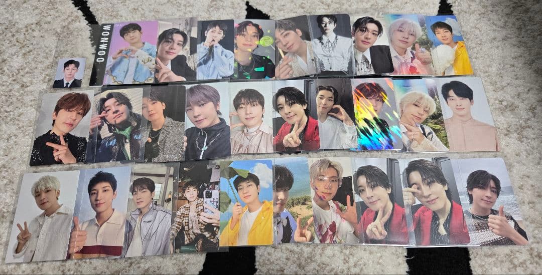 SEVENTEEN ウォヌ グッズ まとめ トレカ100枚以上 Carat盤付き