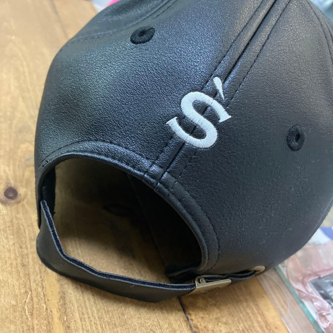 NOSWEA 花村想太 黒キャップ 帽子 ロゴレザー - メルカリ