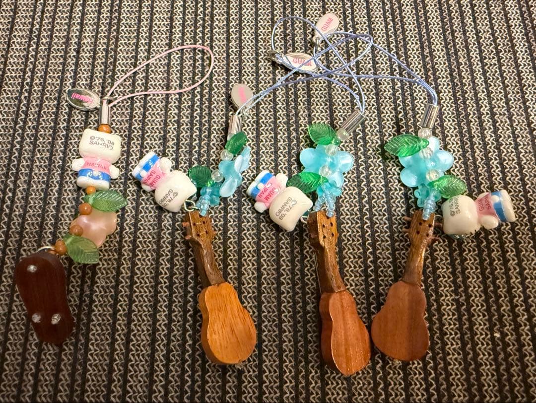 サンリオ ハローキティ ABC STORES ハワイ限定 根付け ストラップ レア