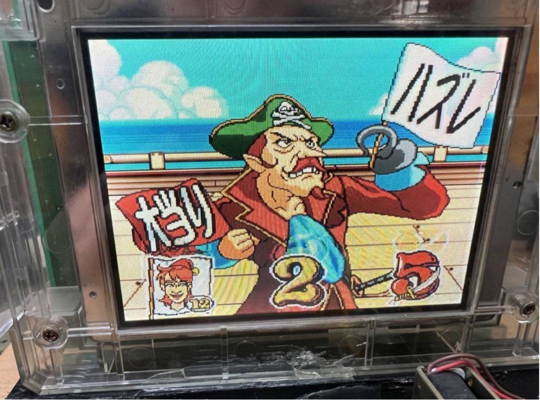 CRキャプテンフラッグ　卓上パチンコ　家庭用電源仕様　フル可変組み込み