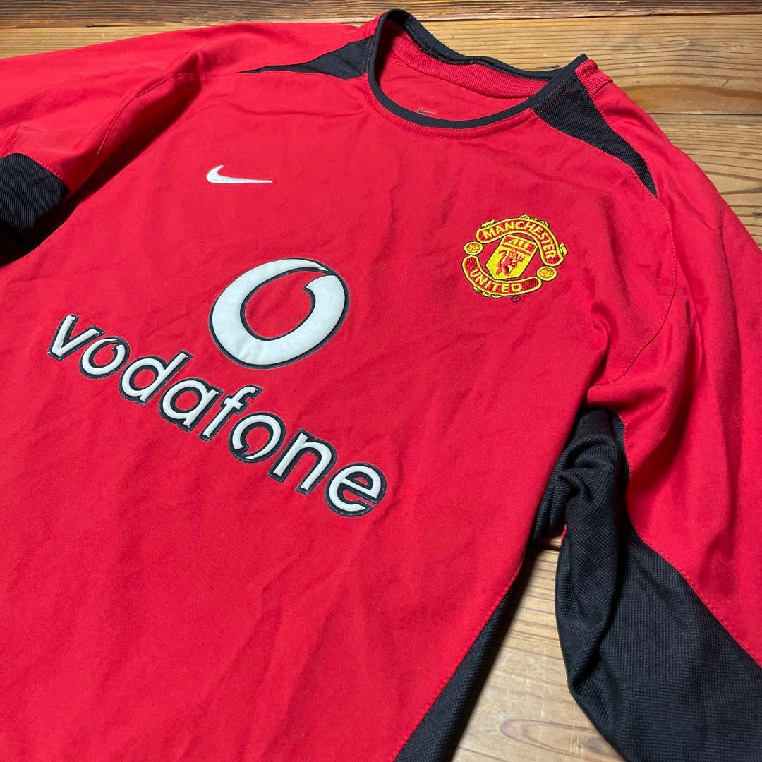 レア NIKE マンチェスターユナイテッド ボーダフォン ユニフォーム