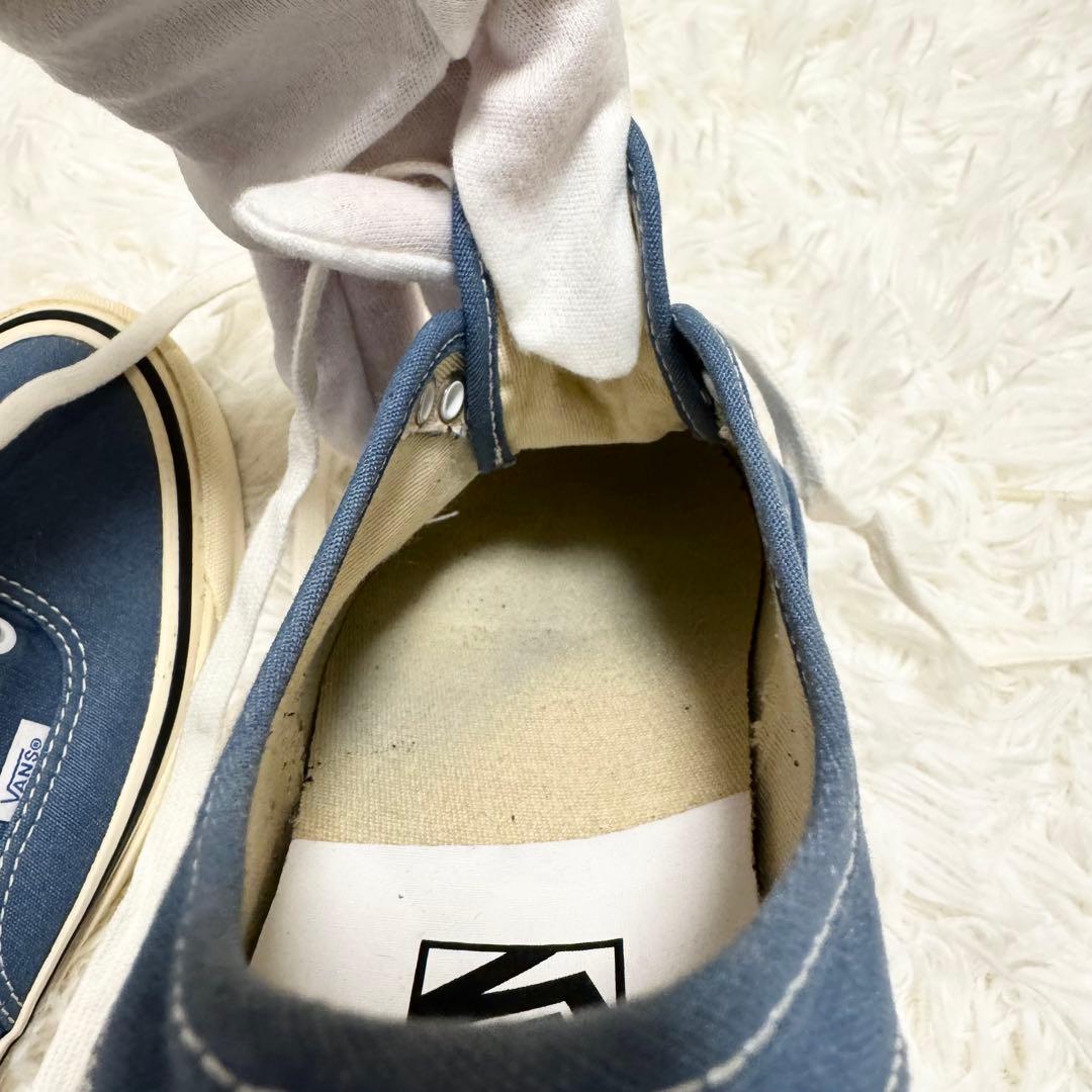 希少✨VANS style44 アナハイム オーセンティック 紺 25.5 廃盤 - メルカリ