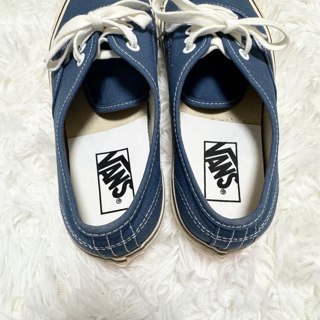 希少✨VANS style44 アナハイム オーセンティック 紺 25.5 廃盤 - メルカリ
