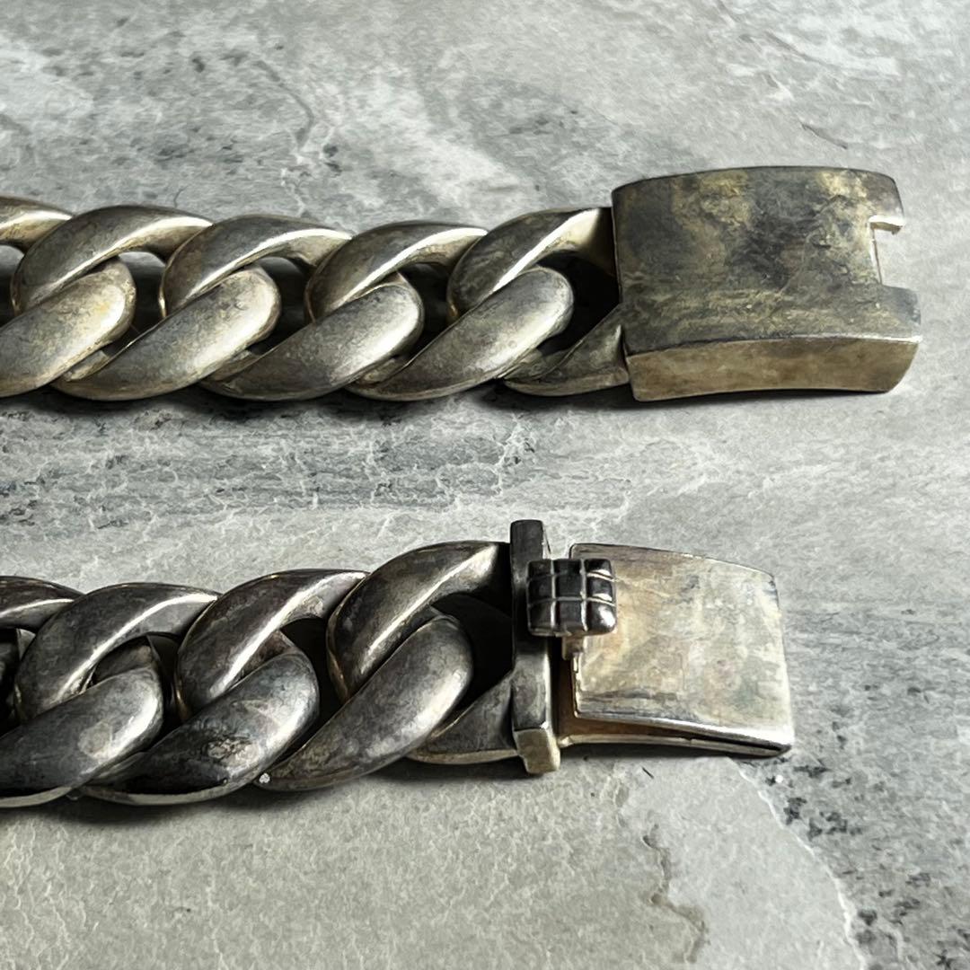 VINTAGE ヴィンテージ 喜平チェーン ヘヴィー ブレスレット メキシコ