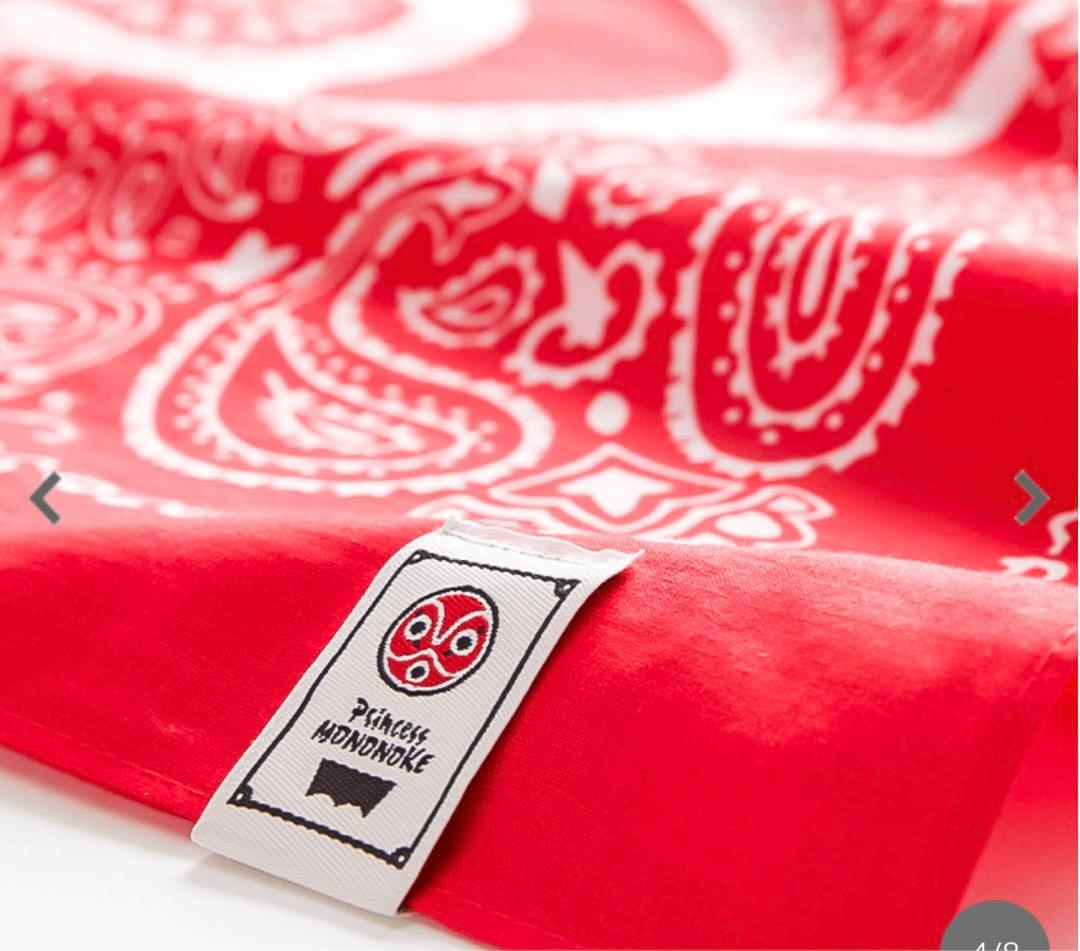 リーバイス もののけ姫 サン フェイス バンダナ レッド - メルカリ