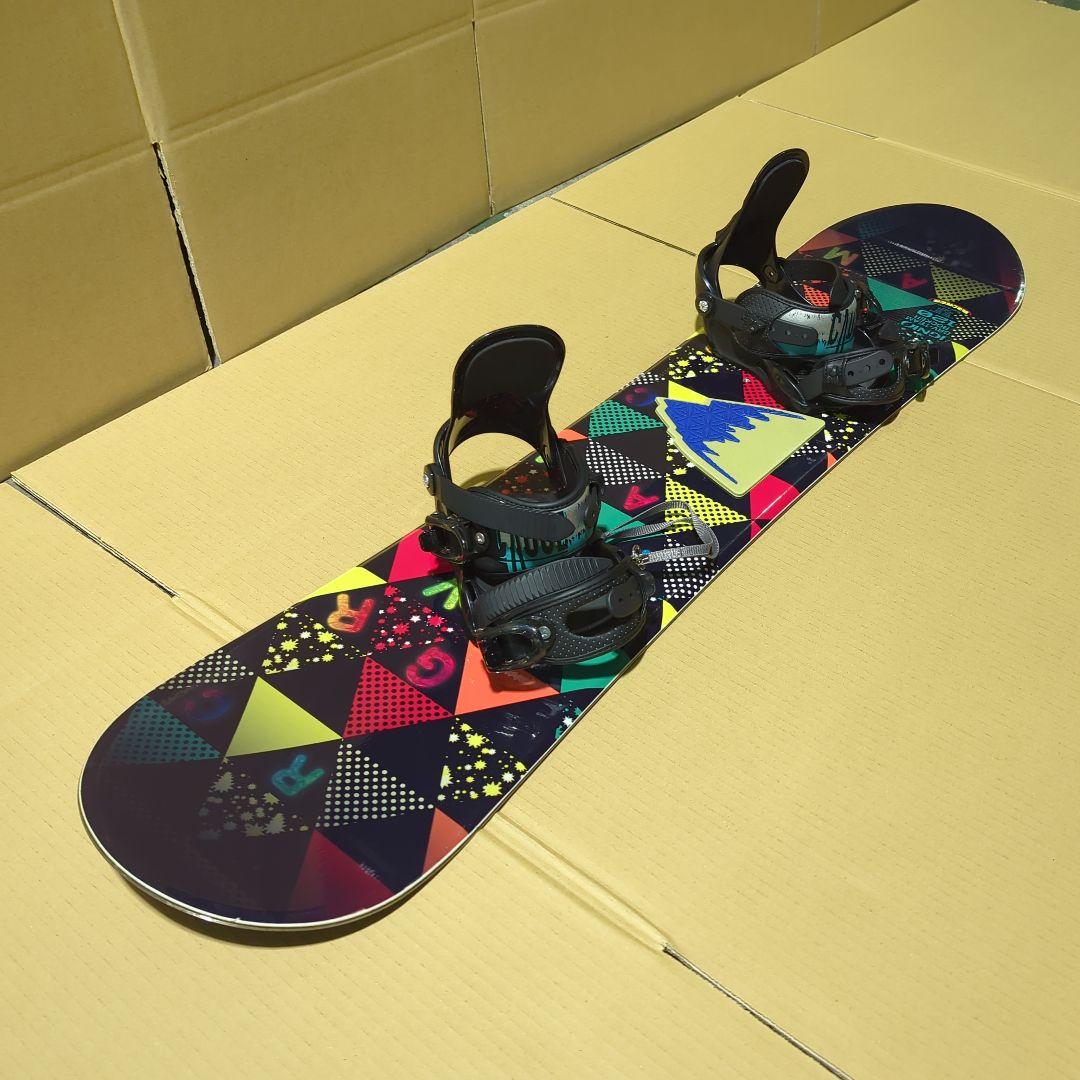 IGNIO GRV-TEAM ROCKER 120 スノーボードキッズ♫スノーボードセット
